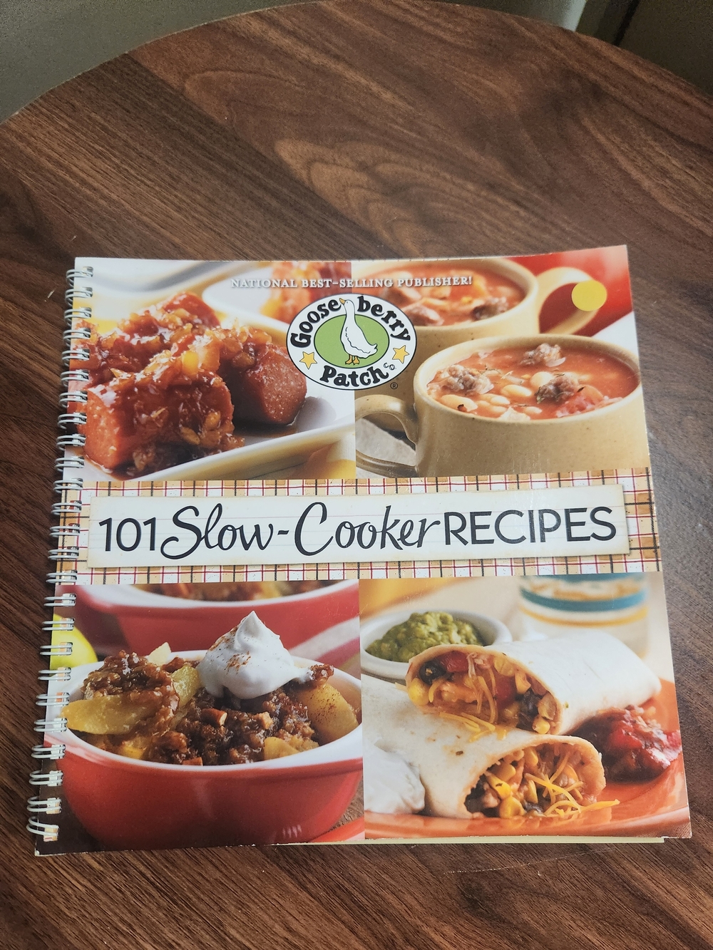 Gooseberry Patch 101 Slow-Cooker Recipes Cookbook – Colorful Cover